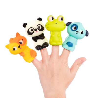 Animal finger puppets.