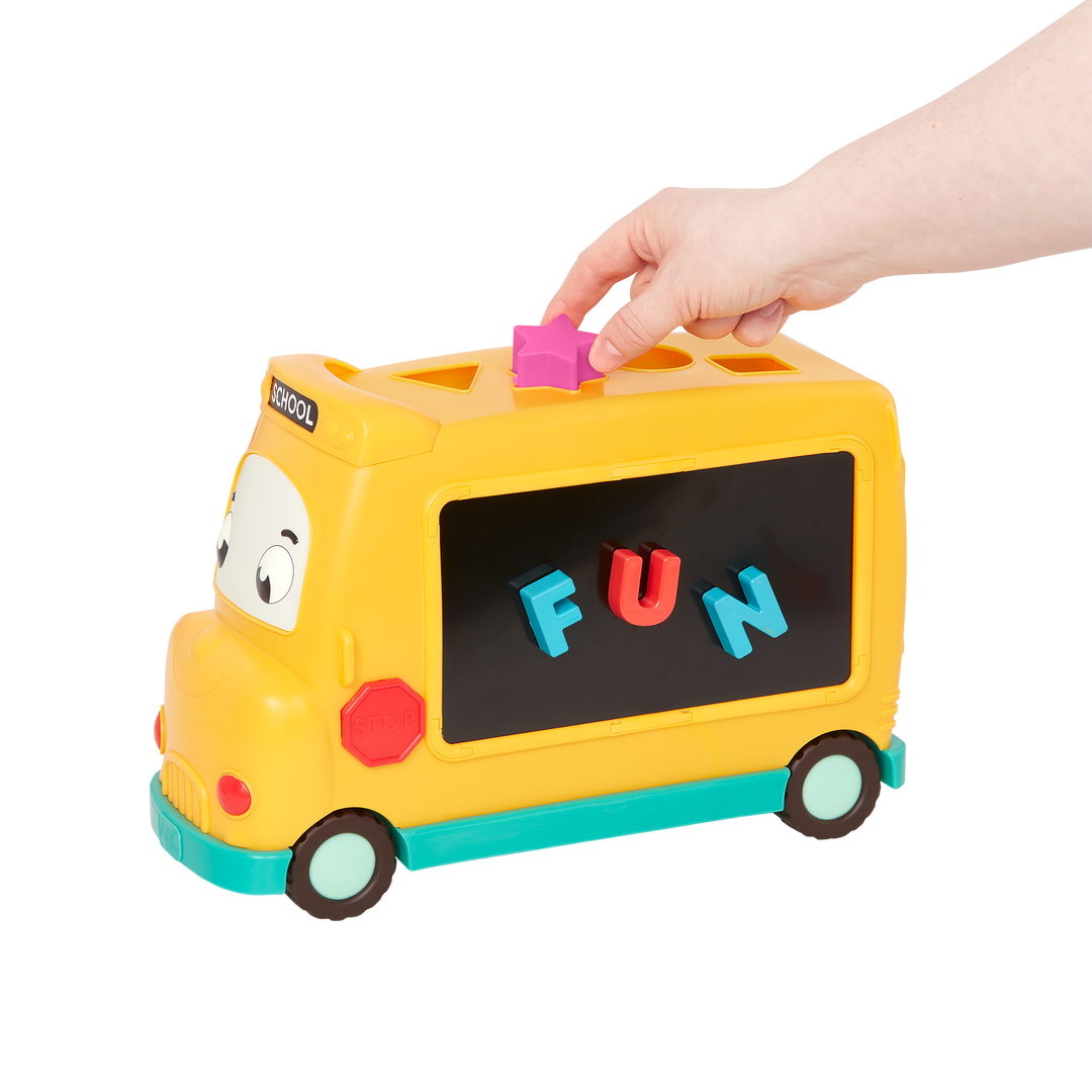 AlphaBus Educational Toy School Bus B. toys B. toys Canada