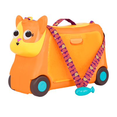 Cat ride-on.