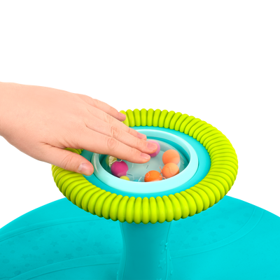 Twirly time spinning seat toy for toddlers