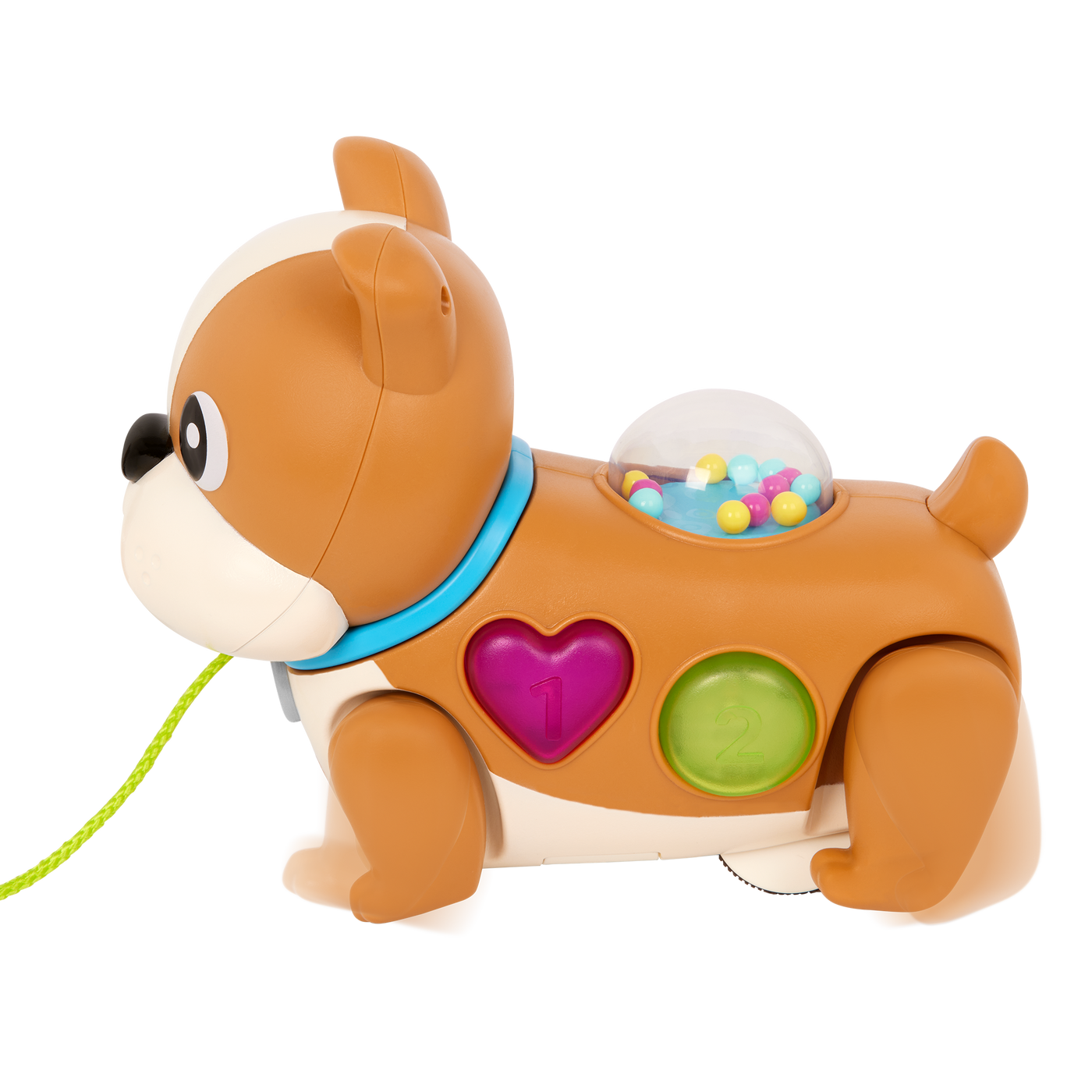 Pull toy dog with lights and sounds learning walking