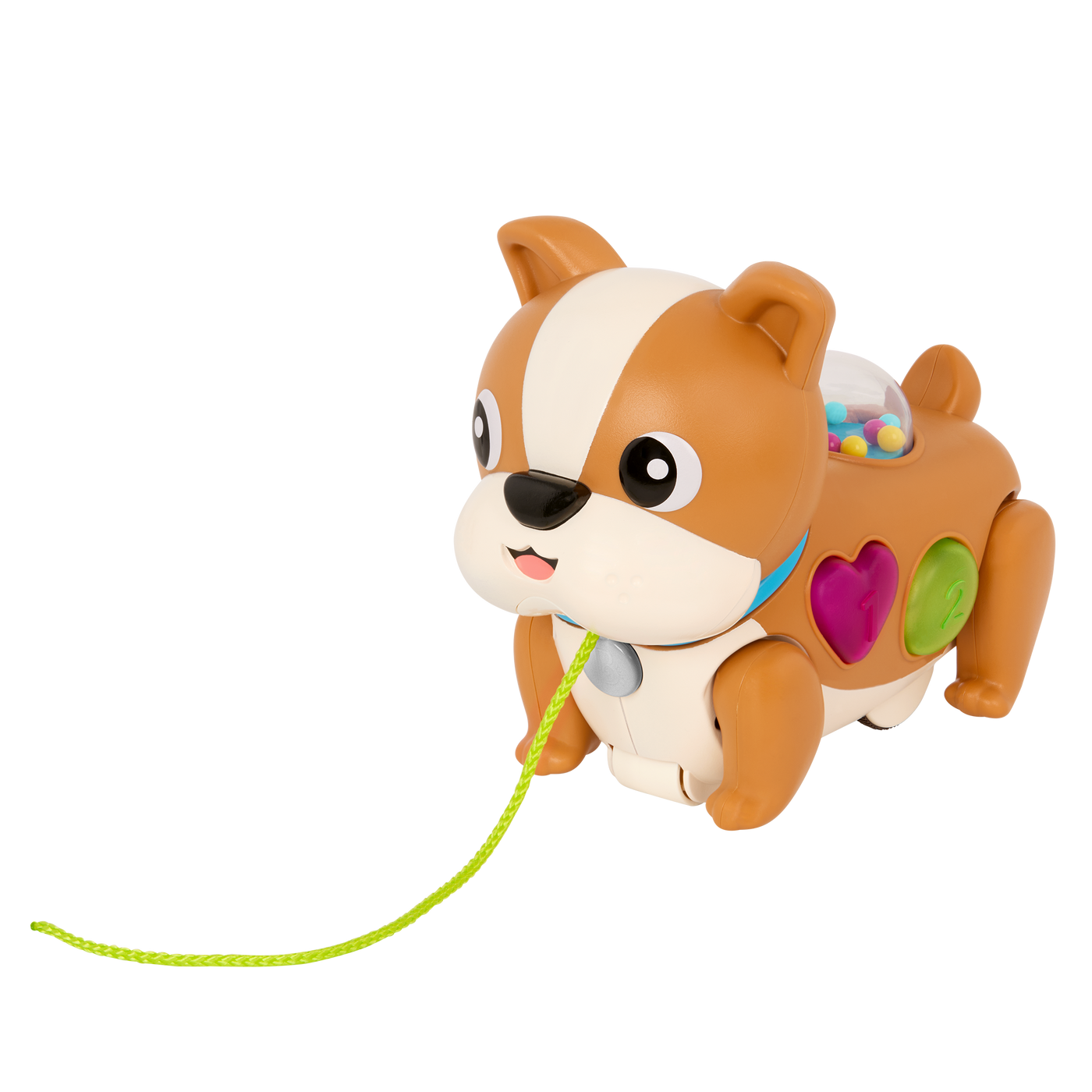 Pull toy dog with lights and sounds learning walking