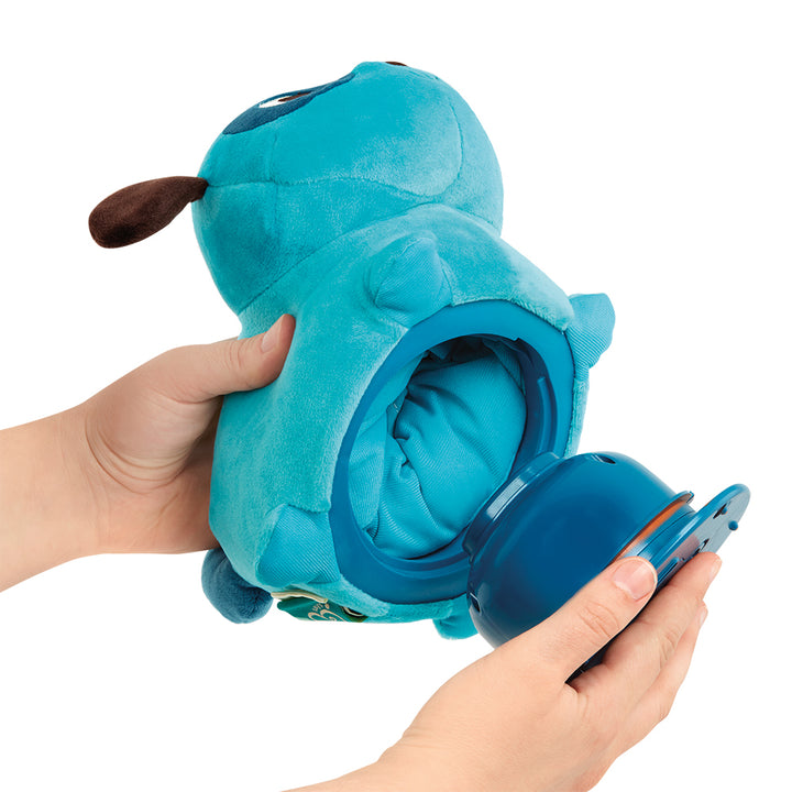 Jouet Chien En Peluche 2 En 1 Avec Couineur – Indestructible, En Coton, Pour Petits Et Grands Chiens (forme D'âne Bleu)