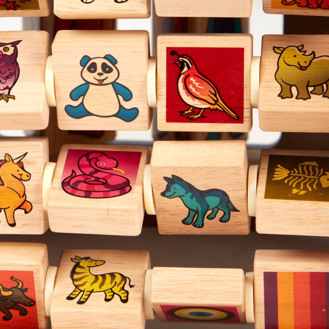 Zany Zoo | Wooden Activity Cube | B. toys – B. toys Canada