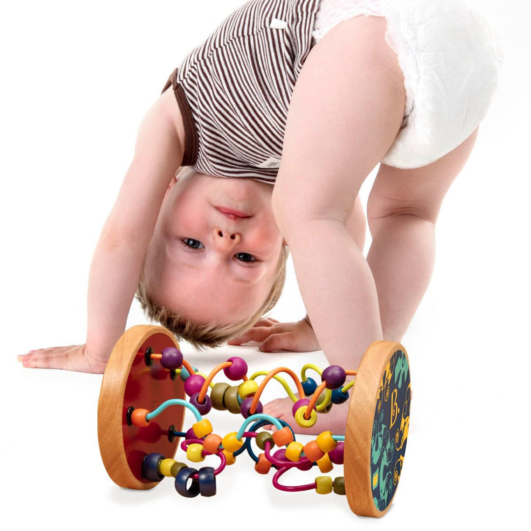 Loopty Loo Wooden Bead Maze B. toys B. toys Canada