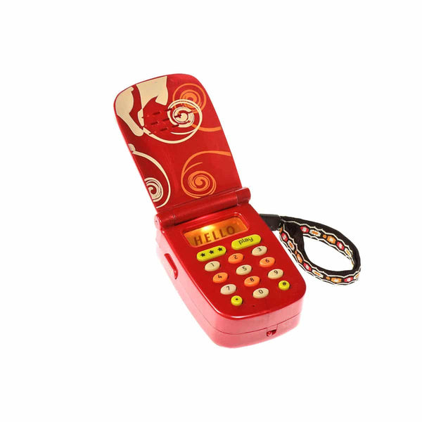 Hellophone - Red | Interactive Toy Cellphone | B. toys – B. toys