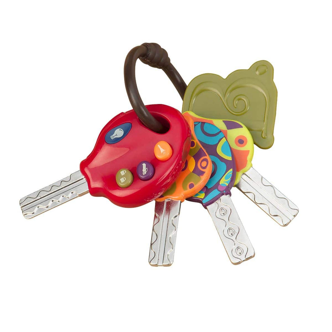 LucKeys Red Toy Car Keys with Lights Sounds toys – B