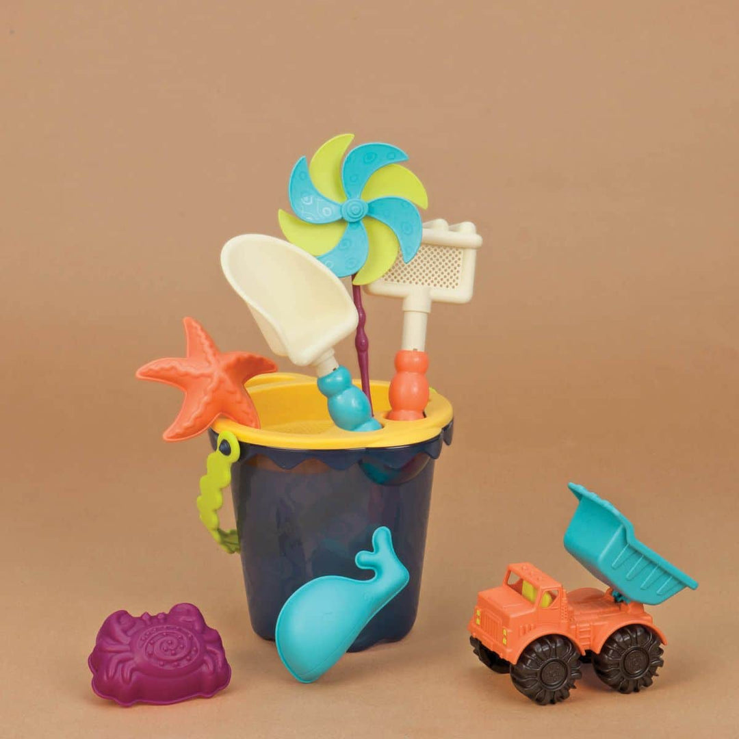 B toys sand bucket deals