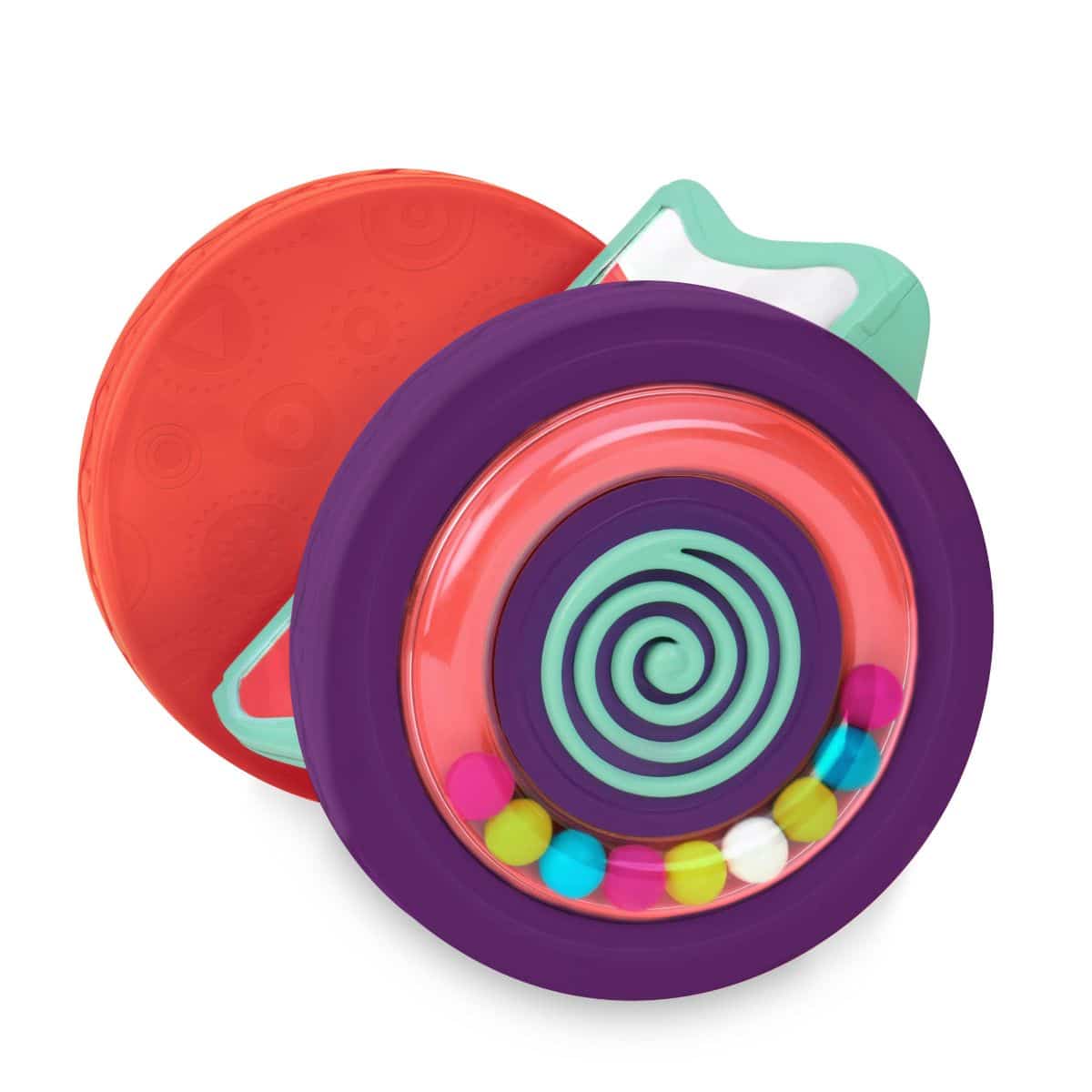 Rolling mirror toy.