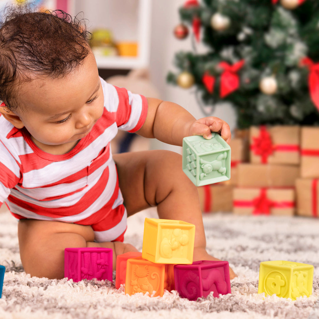 One Two Squeeze | Baby Blocks | B. baby – B. toys Canada