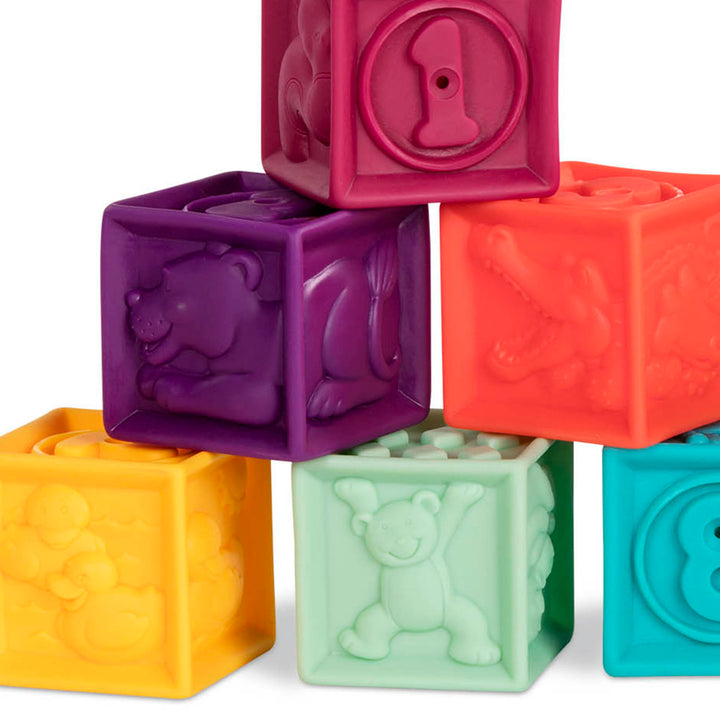BABIES ヒンジボックス B セット One Two Squeeze | Baby Blocks | B. baby – B. toys Canada