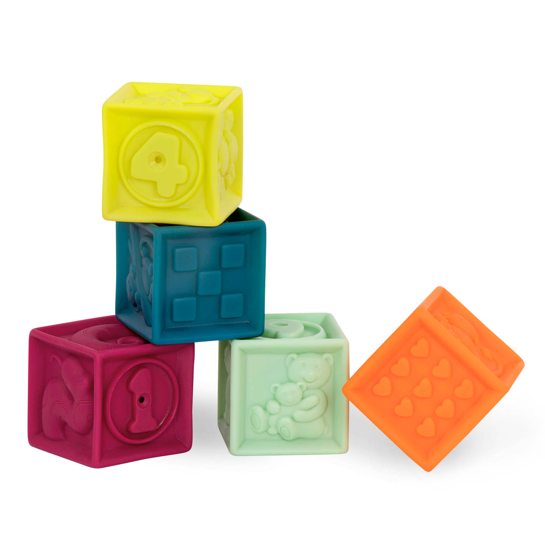 One Two Squeeze | Baby Blocks | B. baby – B. toys Canada