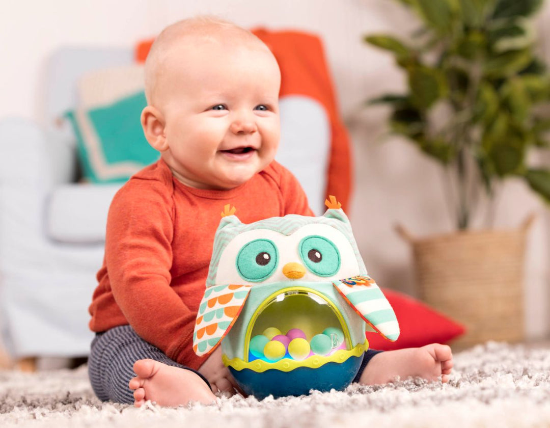 Owl Be Back | Roly-Poly Toy | B. baby – B. toys Canada
