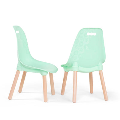 Two mint play chairs