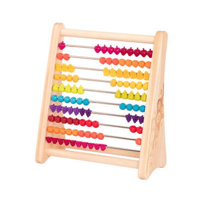 Wooden abacus.