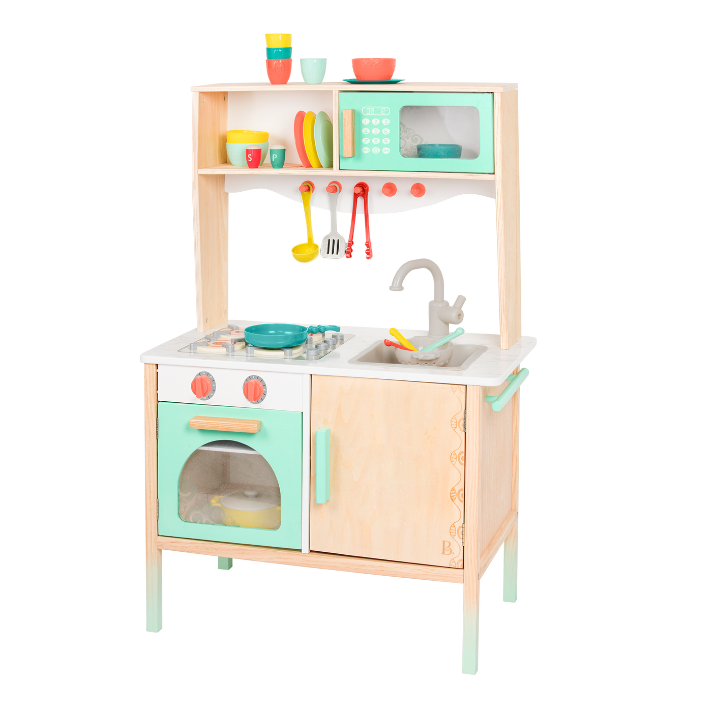 Wooden play kitchen