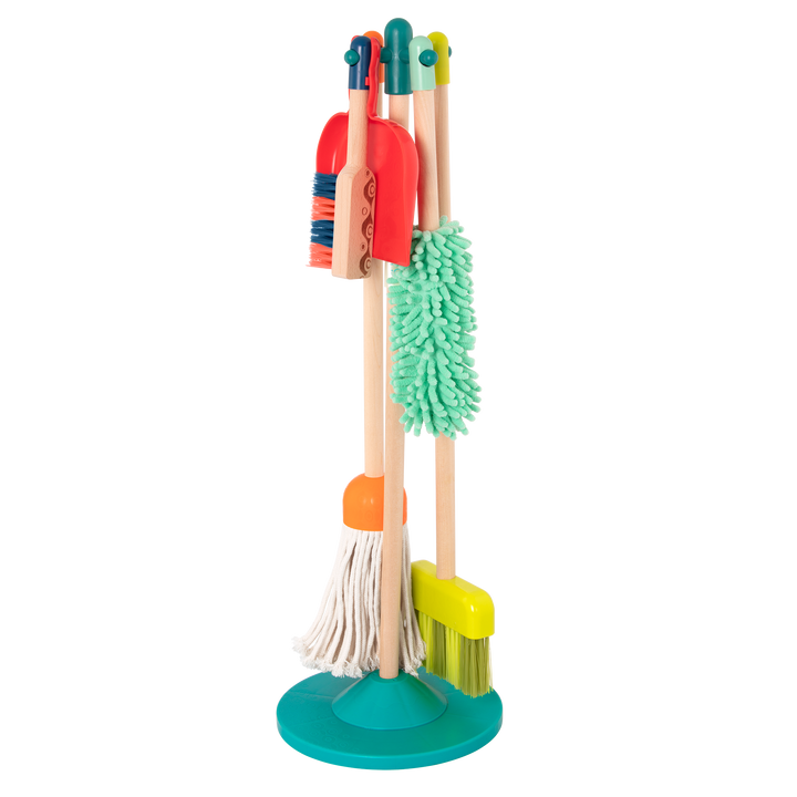 B-CLEANS+ 2箱セット Clean 'n' Play | Wooden Cleaning Toys | B. toys – B. toys Canada