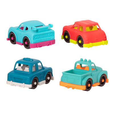 Mini toy cars.