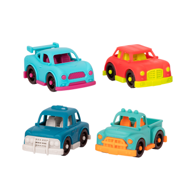 Mini toy cars.