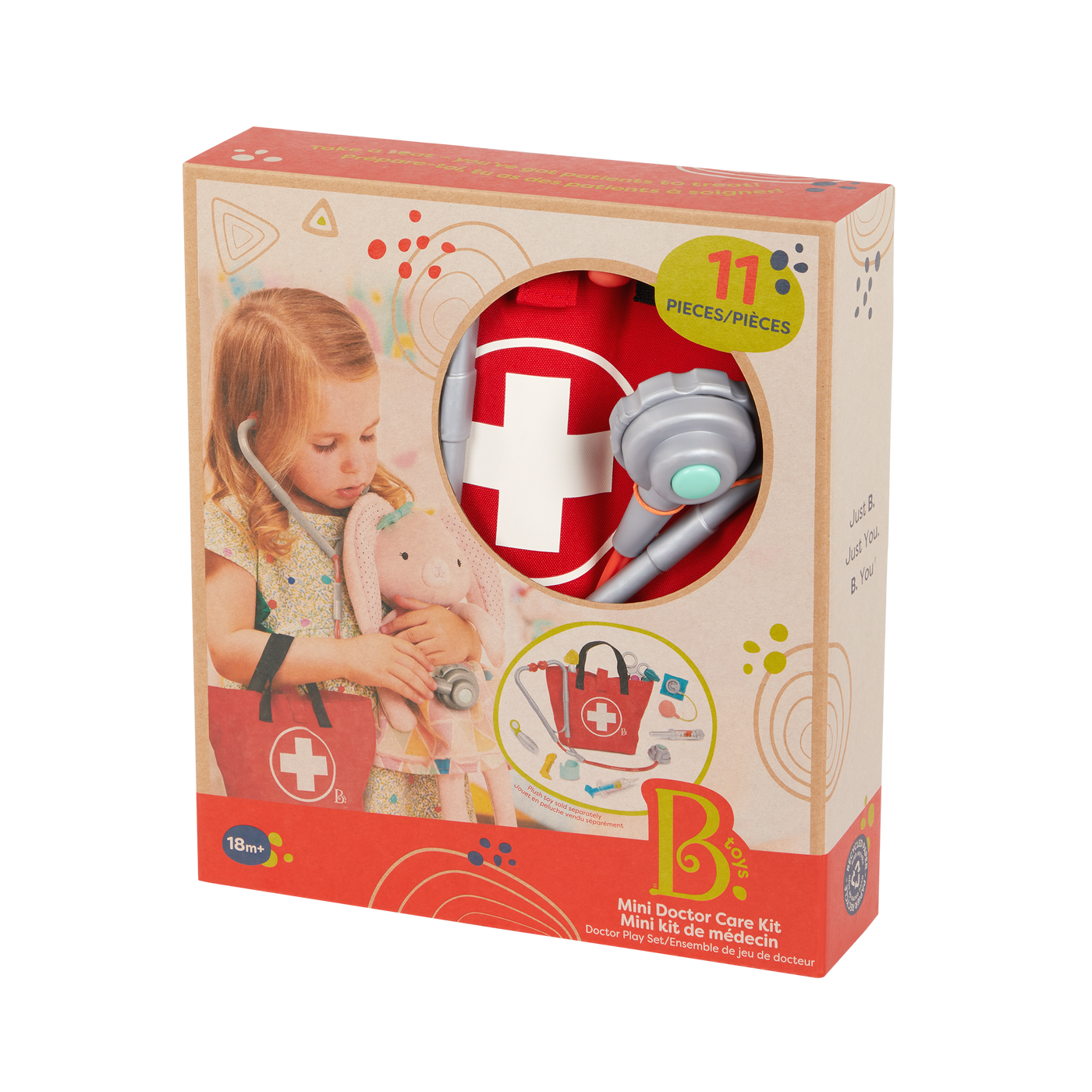 Toy doctor kit.