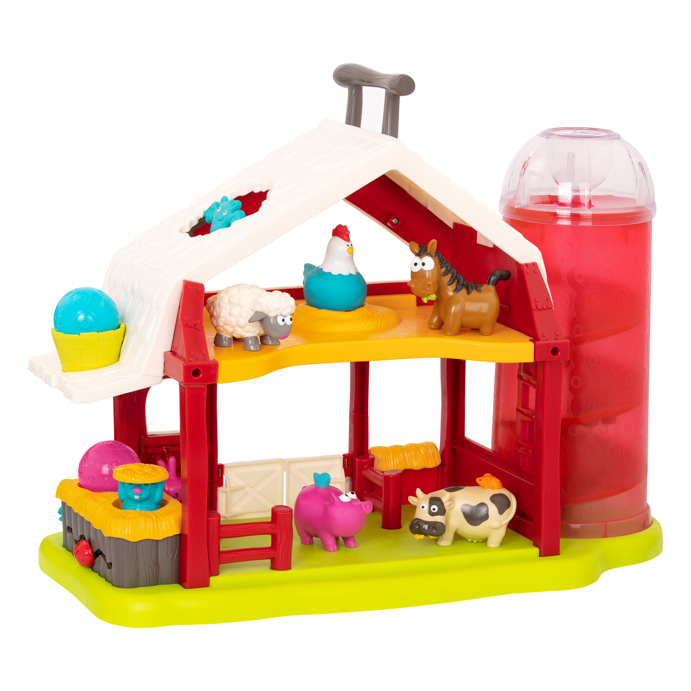 Barn and animals playset sales