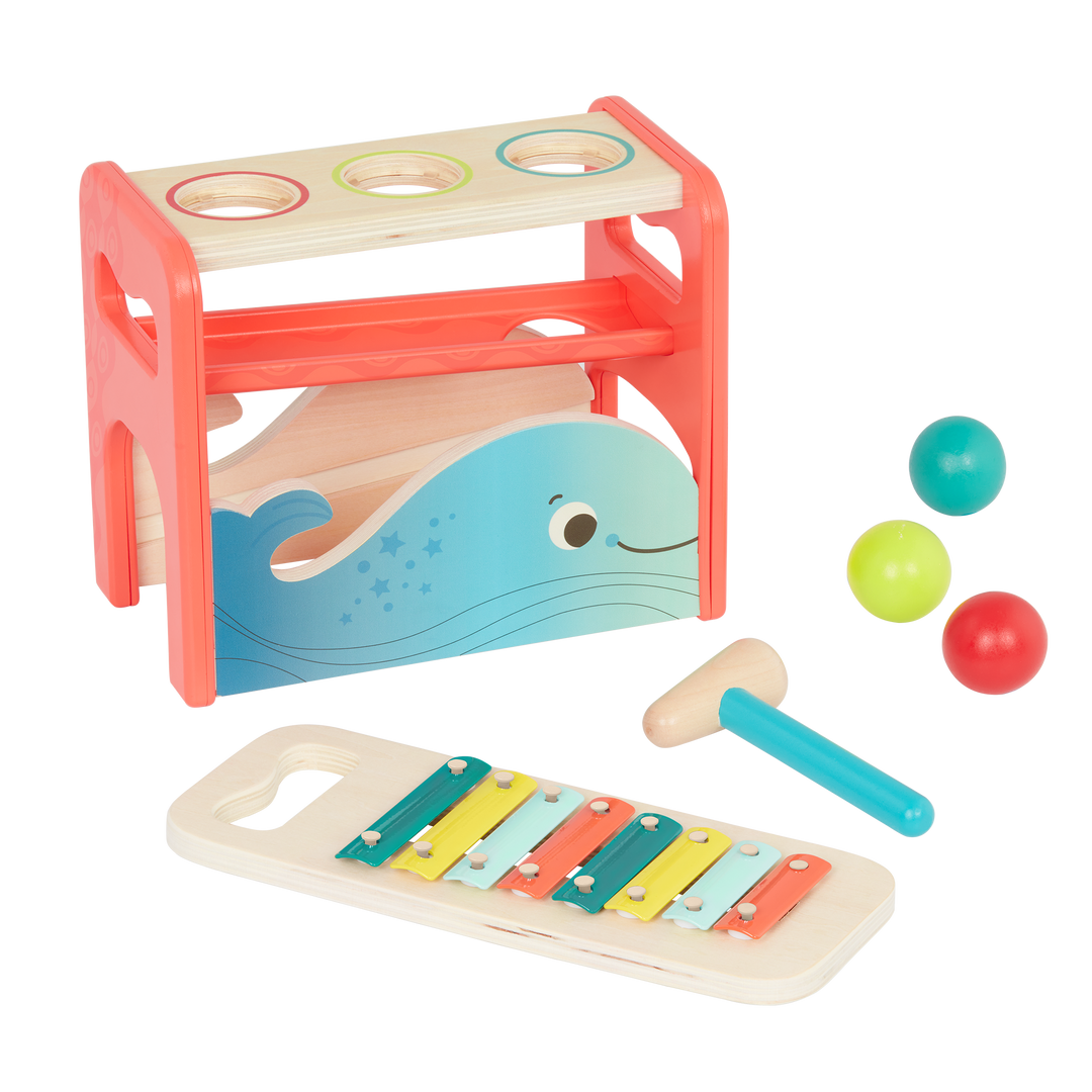 Orchestre Musical B. Toys - 13 Instruments - Jouet Éducatif Enfants 3 Ans+