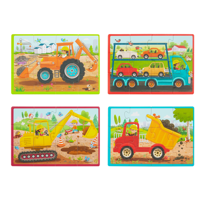 Pack o' Puzzles - Trucks
