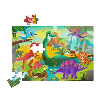 Puzzle géant - Dinosaures
