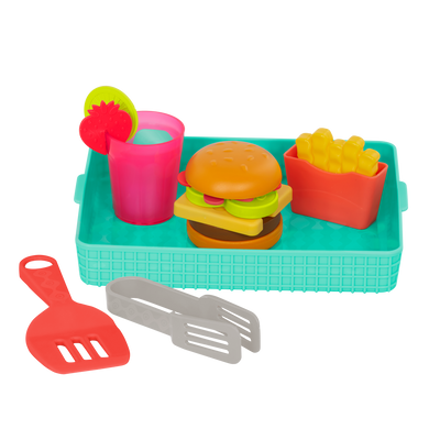Mini Chef – Ensemble de jeu Build-a-Burger