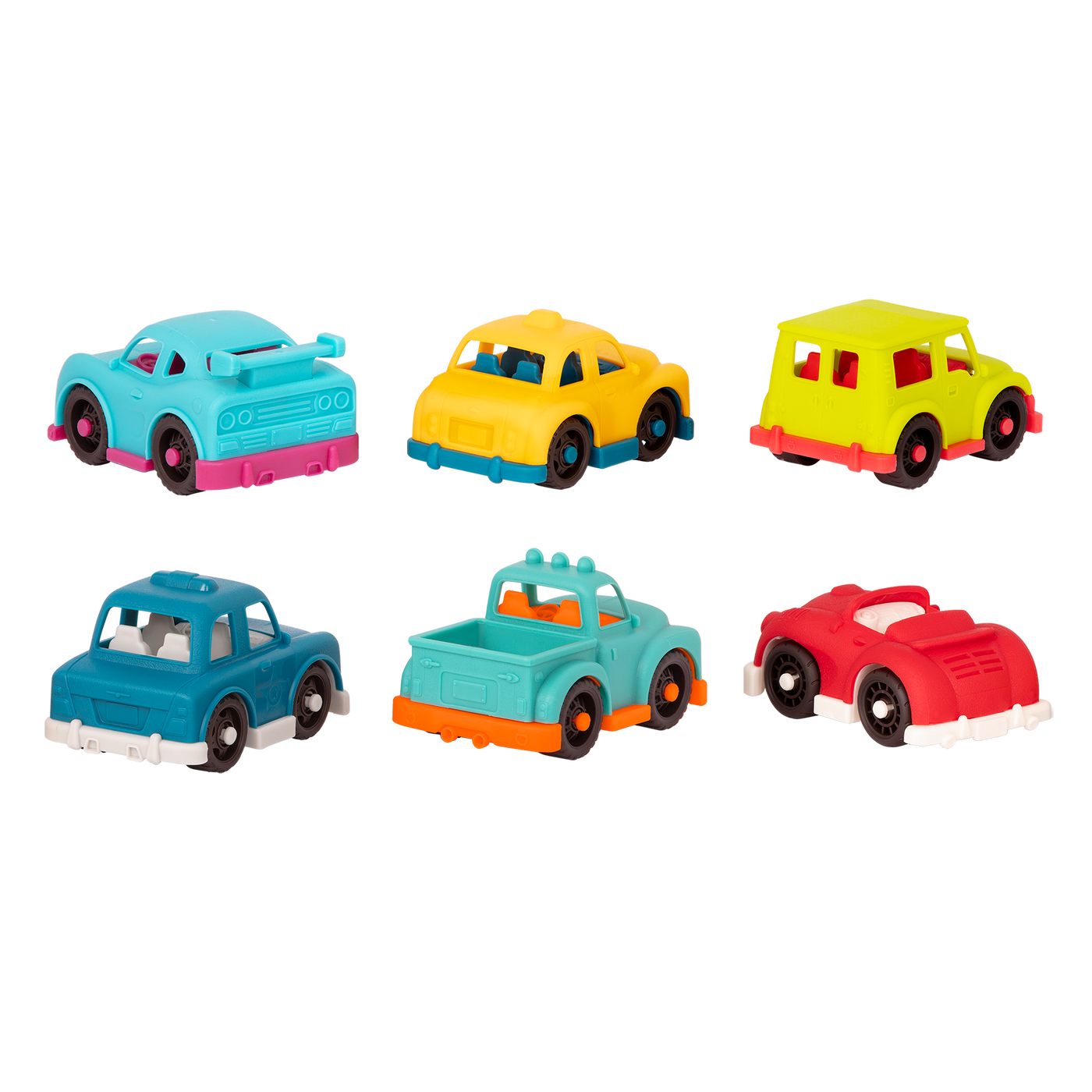 Happy Cruisers - 6 mini-véhicules