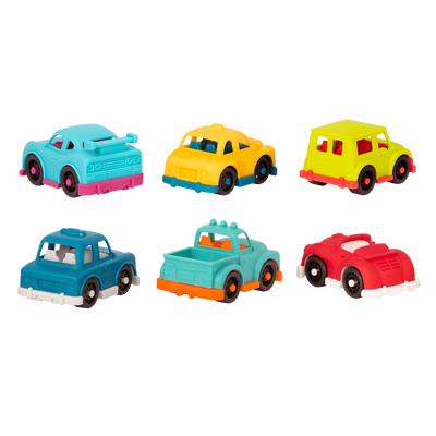Happy Cruisers - 6 Mini Vehicles