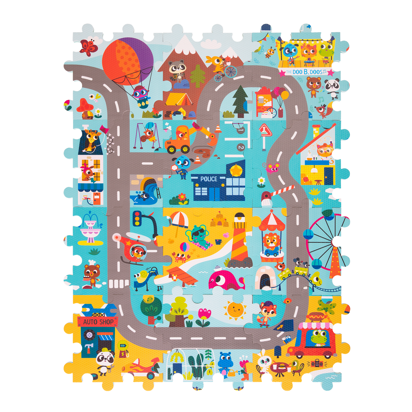 Foam floor puzzle